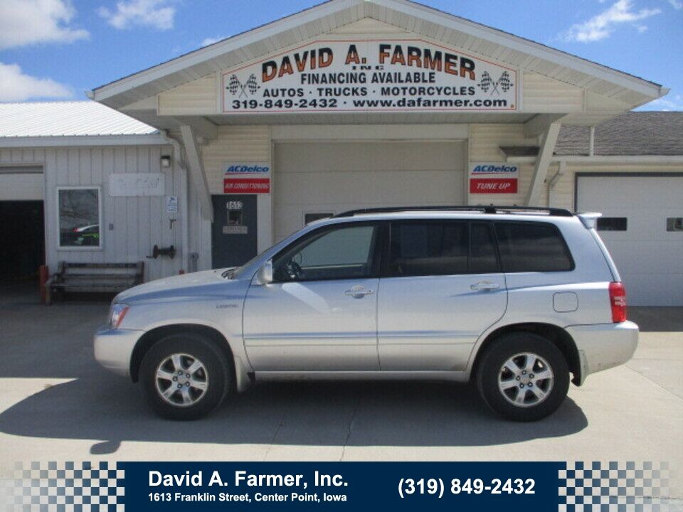 2002 Toyota Highlander  - David A. Farmer, Inc.